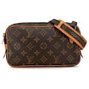 Bolso cruzado Pochette Marly Monogram Louis Vuitton marrón