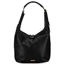 Black Gucci Leather Shoulder Bag