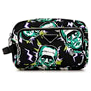 Black Prada x Universal Studios Tessuto Frankenstein Pouch Clutch Bag