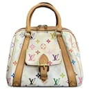 Sac à main Priscilla Monogram Multicolore Louis Vuitton blanc