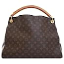 Borsa hobo Artsy MM Monogram Louis Vuitton marrone