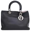 Black Dior Medium Diorissimo Satchel