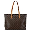 Brown Louis Vuitton Monogram Luco Tote Bag