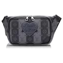 Bolso bandolera modular con rayas Monogram Eclipse negro Louis Vuitton