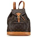 Zaino Montsouris PM Monogram Louis Vuitton marrone