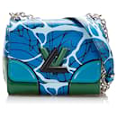 Bolso cruzado Blue Louis Vuitton Epi Aqua Twist PM