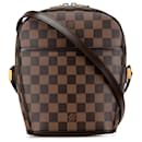 Brown Louis Vuitton Damier Ebene Ipanema PM Crossbody Bag