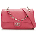 Pink Chanel Caviar City Walk Satchel