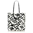 Bolso tote tufted Monogram Urs Fischer Louis Vuitton blanco