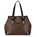 Bolsa Tote Hampstead GM Damier Ebene Louis Vuitton marrom