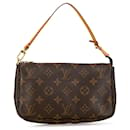 Sac à épaule Pochette Accessoires Monogram Louis Vuitton marron