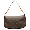 Sac à épaule Pochette Accessoires Monogram Louis Vuitton marron