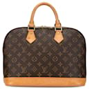 Bolsa de mão Alma PM Monograma Louis Vuitton marrom