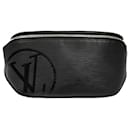 Black Louis Vuitton Epi Initials Belt Bag