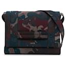 Borsa a tracolla marrone Dior x Peter Doig