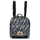 Blue Fendi x Joshua Vides Baguette Backpack