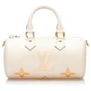 Sac à main Papillon BB Monogram en toile Louis Vuitton crème