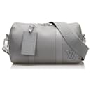 Sac à bandoulière Keepall City Aerogram Louis Vuitton gris