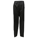 Vintage Black Chanel Boutique Spring/Summer 1997 Wool Trousers FR 48 - Autre Marque