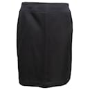 Vintage Navy Chanel Boutique Pencil Skirt Size US L - Autre Marque