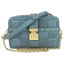 Blue Louis Vuitton Troca PM Crossbody Bag