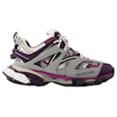 Track Sneakers - Balenciaga - Synthetic - Grey/Purple