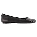 Ballerines Anatomiques - Balenciaga - Cuir - Noir