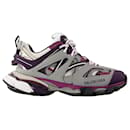 Track Sneakers - Balenciaga - Synthetic - Grey/Purple