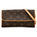 Pochette Twin PM Monogram Marron Louis Vuitton