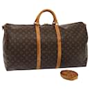 LOUIS VUITTON Monogram Keepall Bandouliere 60 Sac de Boston M41412 LV Auth 79096 - Louis Vuitton