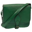 LOUIS VUITTON Epi Cartouchiere MM Shoulder Bag Green M52244 LV Auth 78113 - Louis Vuitton