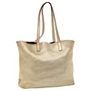 PRADA Sac Tote Cuir Or Auth 79714 - Prada