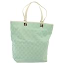 GUCCI GG Canvas Shoulder Bag Light Blue 002 1098 Auth 79099 - Gucci