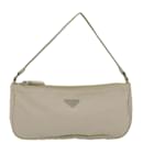 PRADA Nylon-Handtasche Creme Auth 80077 - Prada