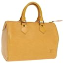 LOUIS VUITTON Epi Speedy 25 Bolso de Mano Tassili Amarillo M43019 LV Auth 78893 - Louis Vuitton