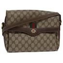 GUCCI GG Supreme Web Sherry Line Sac à bandoulière PVC Beige 904 02 084 Auth 78097 - Gucci