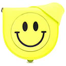 LOEWE Bolsa transversal pequena Smiley amarela com salto - Loewe