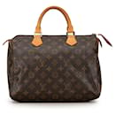 Louis Vuitton Brown Monogram Speedy 30