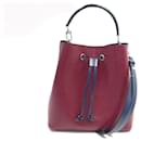 NOVE BOLSA DE MÃO LOUIS VUITTON NEONOE MM COURO EPI M55303 BORDEAUX - Louis Vuitton