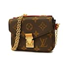 Borsa a tracolla Louis Vuitton Monogram Micro Metis per donna