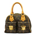 Bolsa Louis Vuitton Monogram Manhattan PM - Marrom