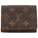 Estojo de cartão envelope Monogram Louis Vuitton para mulheres