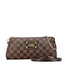 Louis Vuitton Damier Eva Chain Handtasche - Braunes PVC-Leder