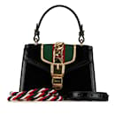 Borsa Gucci Sylvie Sherry Line - Pelle nera