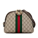 Bolsa de Ombro Gucci GG Supreme Sherry Line Ophidia