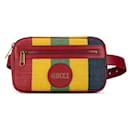 Bolso de cintura Gucci Baiadera - Lona y cuero multicolor