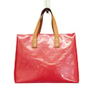 Bolso Louis Vuitton Monogram Vernis Reade PM en Frambuesa