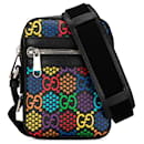 Gucci GG Psychedelic Shoulder Bag - Black Multicolor