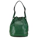 Borsa a spalla Noé Epi Louis Vuitton in Verde Borneo