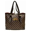 Sac à main épaule Louis Vuitton Damier Hampstead MM N51204